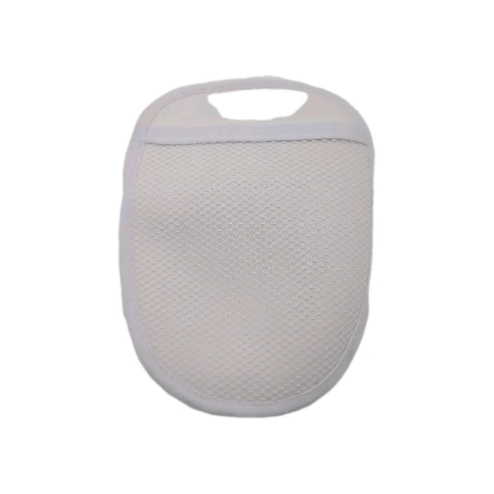 green white striped Target bullseye's Sand Mitt